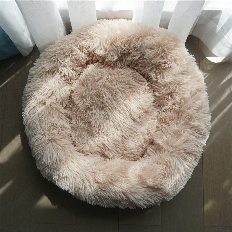 Long Plush Super Soft Dog Bed